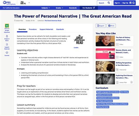 Image result for Personal Narrative Lesson