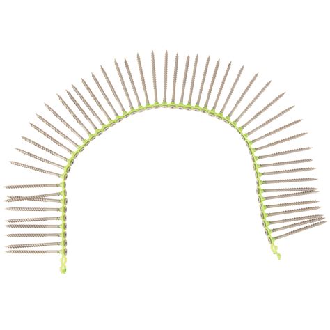 8 x 3 Inch Super Drive Plastic Collated Screws | Metabo HPT 17830BHPT