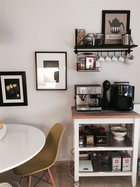 Coffee Machine Table Design