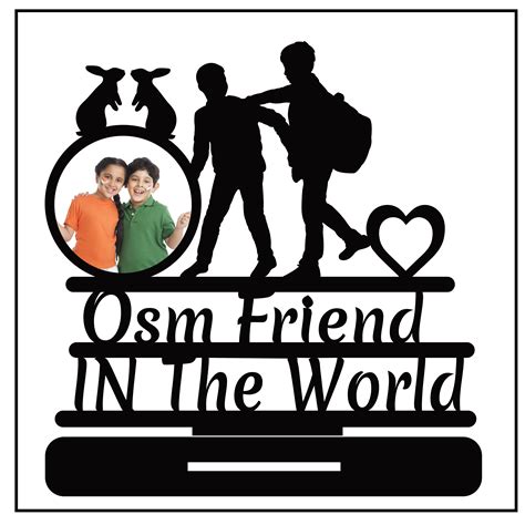 OSM FRIEND FOREVER SINGLE IMAGE STAND FRAME – Next Print