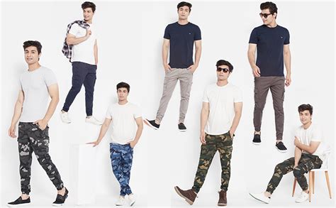 SAPPER Men's Multi-Colored Pure Cotton Camoflauge Jogger | Military ...