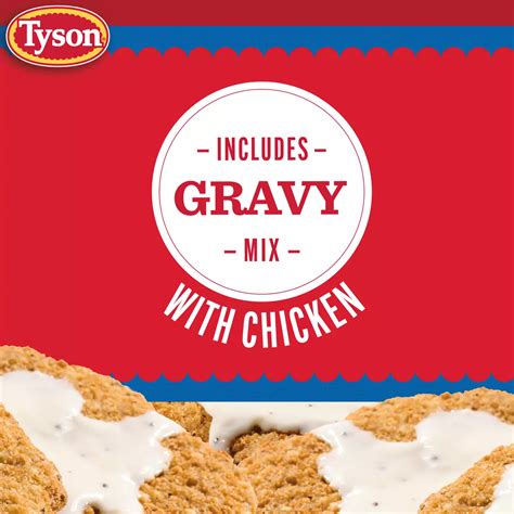 Tyson Frozen Country Fried Steaks with Gravy Mix - Shop Beef & veal at ...