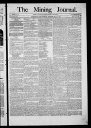 Marquette Mining Journal newspapers | Upper Peninsula Digital Network ...