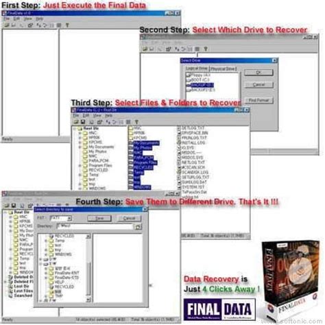 File recovery using FinalData. | Download Scientific Diagram
