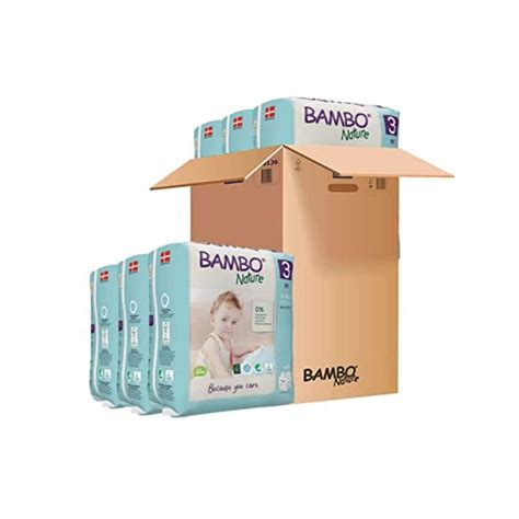 Buy BAMBO NATURE TAPE STYLE DIAPER MONTHLY PACK - S Online & Get Upto ...