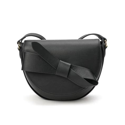 Tiffany & Fred Front Bow Smooth Leather Shoulder Bag – Tiffany & Fred Paris