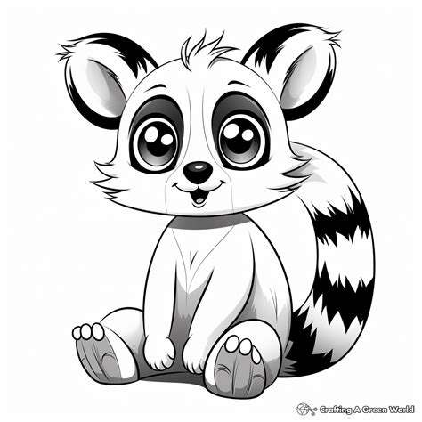Big-Eyed Animals Coloring Pages - Free & Printable!
