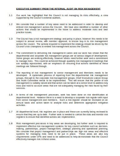 Image result for Communication Audit Executive Summary Example