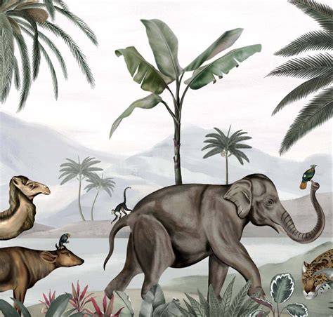 Customized Ethnic India Theme Wallpaper Murals For Home, Hotel and Caf ...