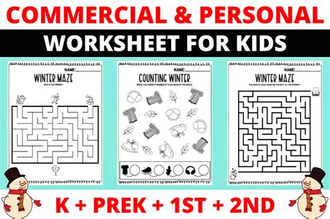 Winter Activities Worksheet 的图像结果