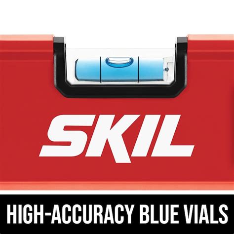 SKIL Steel 24-in 3 Vial Magnetic Box beam level in the Levels ...