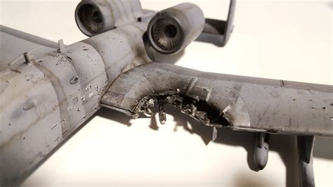Damaged A-10 Warthog | MadlyFX Chicago Special Effects