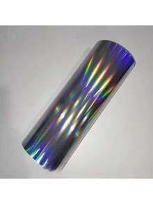 1 Roll 30cm X 1000cm Rainbow Self-Adhesive Vinyl Sticker Film, Glossy ...