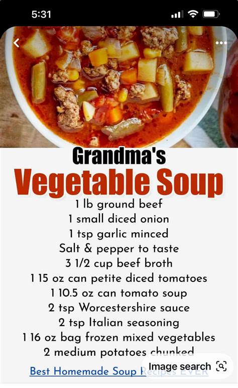 Crock pot vegetable beef soup – Artofit