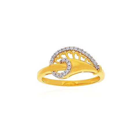 Buy JewelOne 22k (916) Yellow Gold Ring at Amazon.in