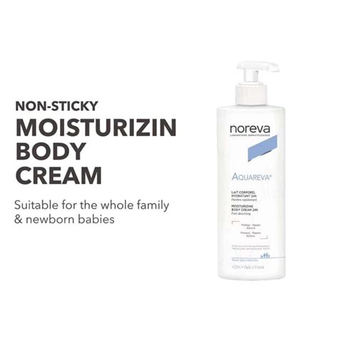 Noreva Aquareva 24H Moisturizing Body Cream by Sarin Skin – Sarinskin