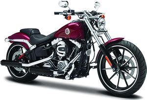 Maisto Harley Davidson 2016 Breakout Bike, Diecast Bike Scale 1:18 ...