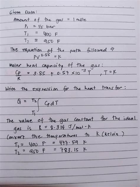 [Solved] . A reversible compression of 1 mol of an ideal gas in... | Course Hero