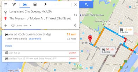 Image result for Google Maps Menu