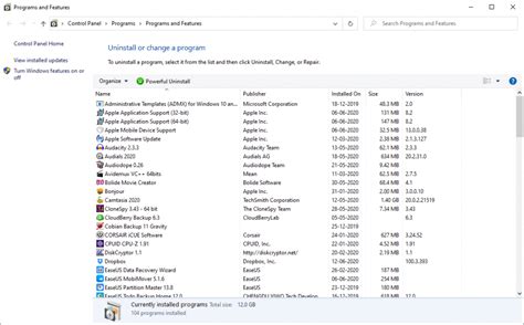 Install or Remove Program 的图像结果