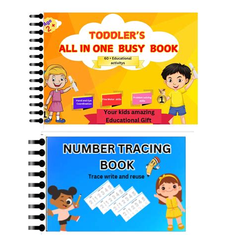 All-in-One & Number Tracing Book for Kids | Learn & Write