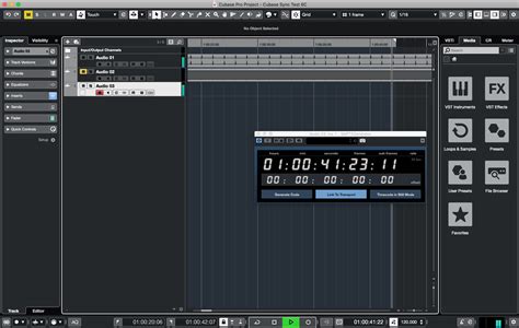 Timecode Sync 的图像结果