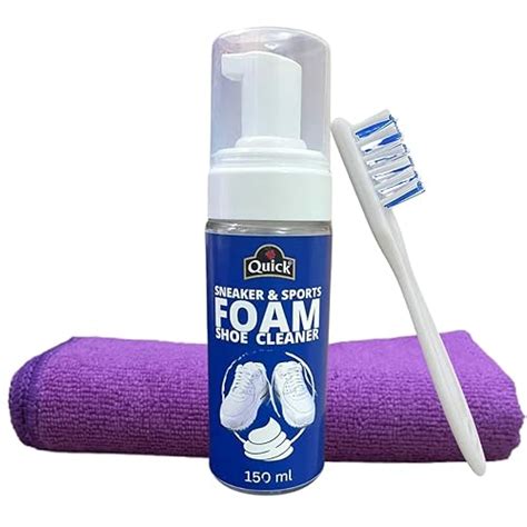 Quick Sneakers & Sports Shoe Foam Cleaner Kit | Pack - 150 ML | Ready ...