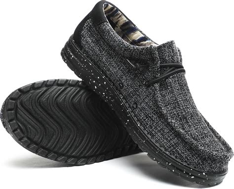 Amazon.com | Men’s Machine Washable Slip On Lace Up Casual Loafer ...