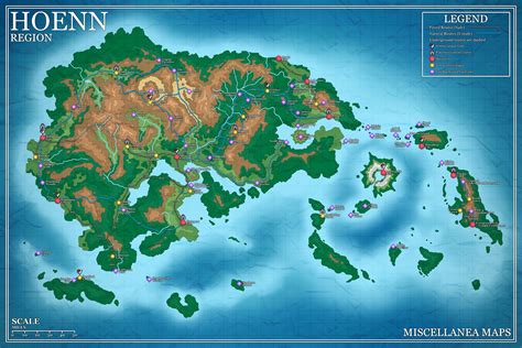 Pokemon Hoenn Map