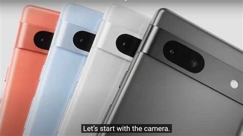 Google Pixel 7a with Tensor G2, 64 MP camera launched in India - Google ...
