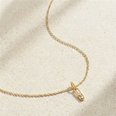 Linear Bar Pearl Drop 9KT Gold Pendant – PALMONAS