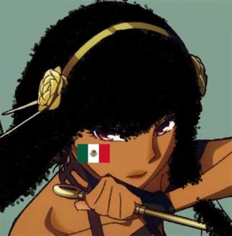 Yor Mexican and Indigenous icon | Black anime characters, Anime ...
