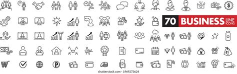 Vector Business Icon Set 的图像结果