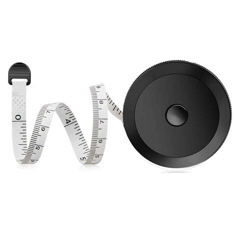 Cinta blanda retráctil blanca para medir el cuerpo, cintas métricas ...