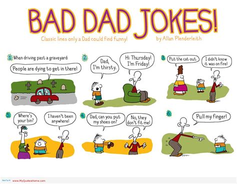 Bad Dad Jokes Youtube
