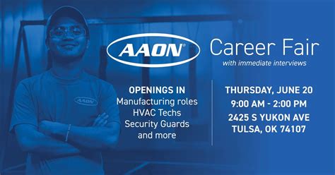 AAON Career Fair, 2425 S Yukon Ave, Tulsa, OK, United States, Oklahoma ...