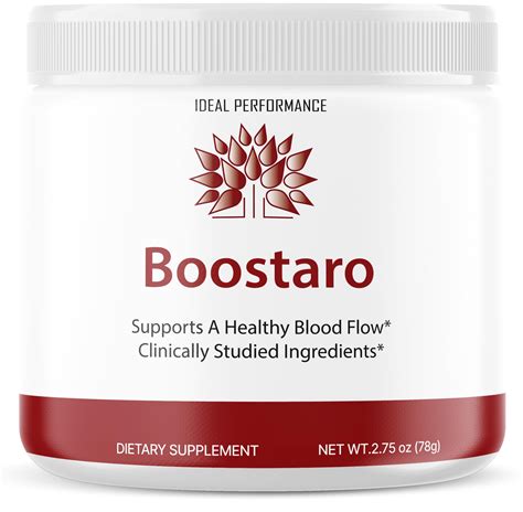 IDEAL PERFORMANCE Boostaro ed Advanced Formula Supplement - Maximum Strength Blood Flow Support ...