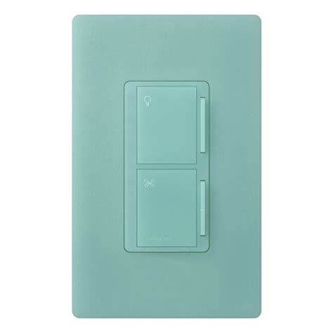 Lutron Maestro 1-Amp 300-Watt Sea Glass 3-Way CFL/LED Digital ...