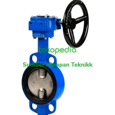Jual Butterfly Valve Gear Cast Iron 18"Inch - Butterfly Gear Operator ...