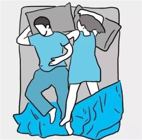 床上的十种姿势图片 最受欢迎的夫妻睡姿 - 达人家族