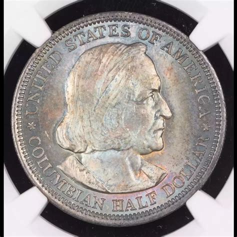 1893 Classic Commemorative World's Columbian Exposition Half Dollar NGC ...