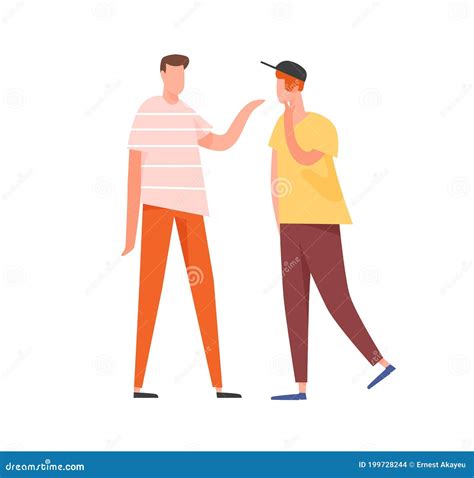 Two People Talking Cartoon Stock Illustrations – 3,040 Two People ...