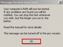 Fare una diagnosi dei moduli di memoria RAM - CCM