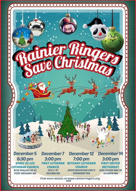 Rainier Ringers Save Christmas, Bethany Lutheran Church Elca, Elk Plain ...