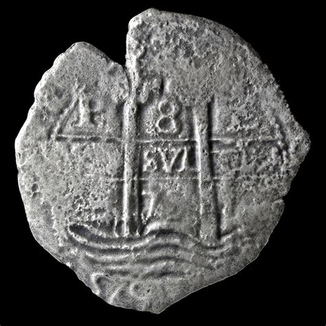 Shipwreck Treasure Coin // 8-Reale Piece Of Eight - Ancient Resource ...