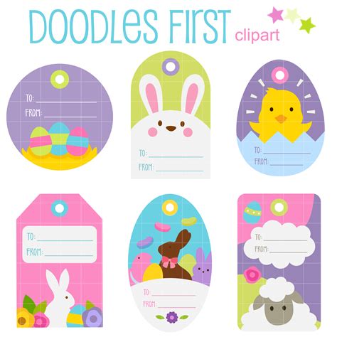 Free Printable Easter Name Tags