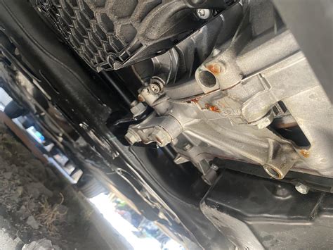 Oil leak on my 2018 Golf SE 12k miles, going to the dealership on Saturday. | Scrolller