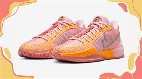 Sabrina Ionescu: Nike Sabrina 1 Medium Soft Pink shoes: Where to get ...
