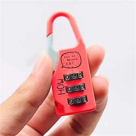 Buy Cute Mini Kitty Cat Password Lock - The Peppy Store