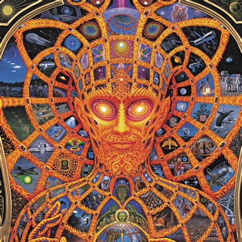 Cosmic Christ by famous psychedelic artist Alex Grey. Quite Awesome ...